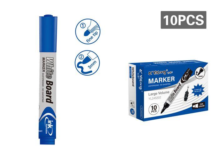 Rotulador, color blanco, modelo YL245202-BLUE