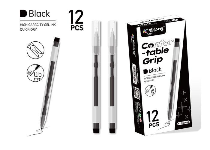 Pluma de gel, modelo YL252619-BLACK
