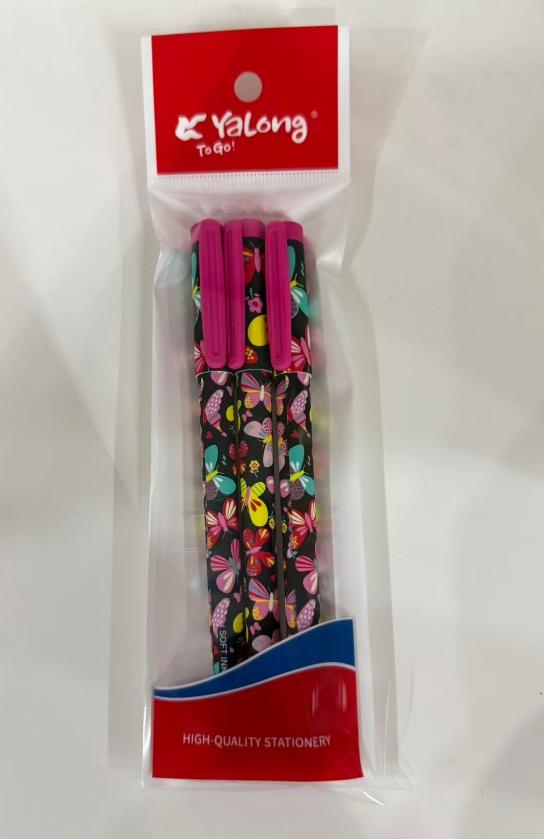 Pluma de plantilla de flores, modelo YL257176