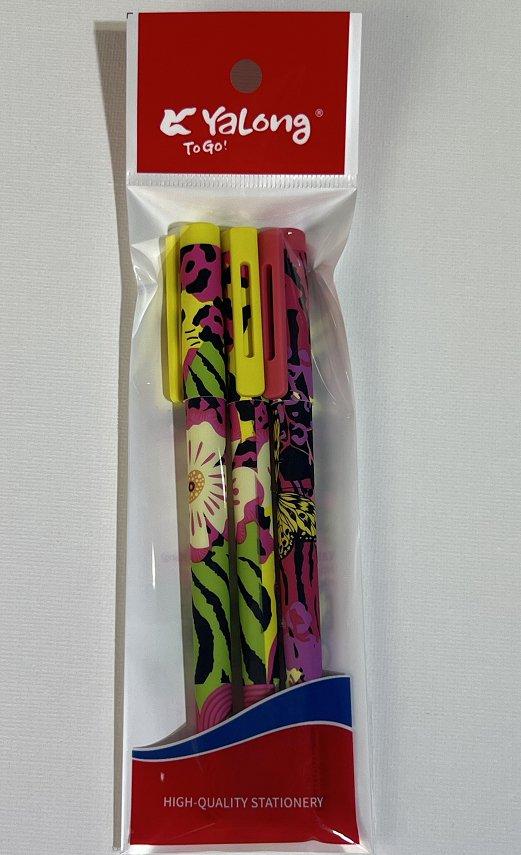 Pluma de plantilla de flores, modelo YL257265
