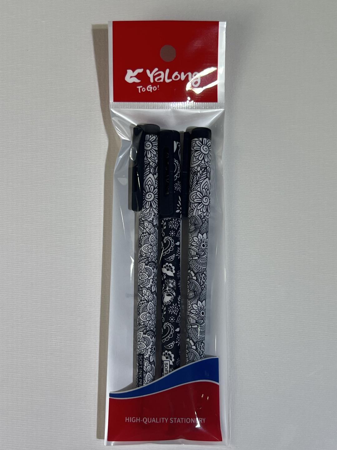 Pluma de plantilla de flores, modelo YL257279