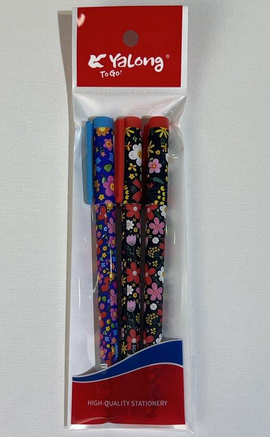 Pluma de plantilla de flores, modelo YL257287