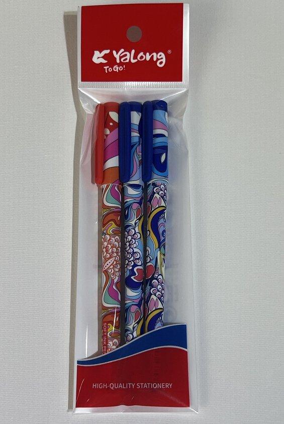Pluma de plantilla de flores, modelo YL257291