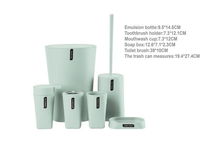 Juego de baño, color verde, modelo 600549