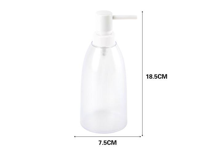 Serie blanca, colores transparente y blanco, modelo 610134