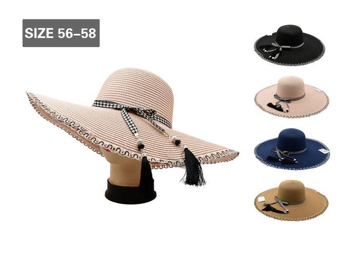 sombrero de paja, modelo 130456