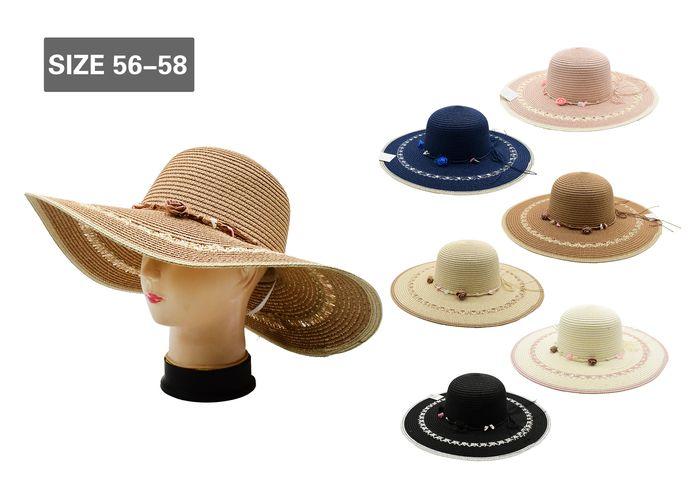 sombrero de paja, modelo 130457