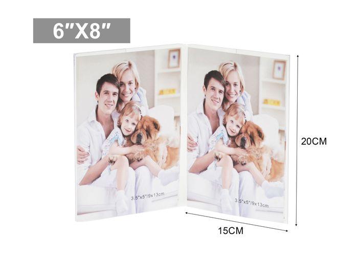 Marcos de fotos de plástico, 6 × 8, modelo 130595