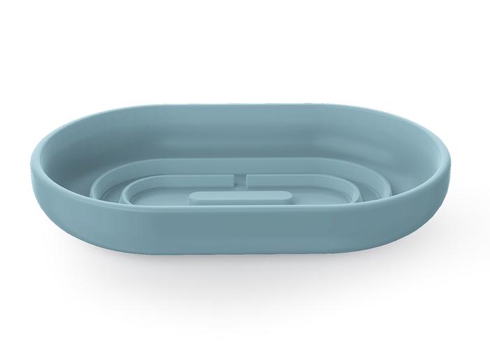 Jabonera, color azul, modelo 610749