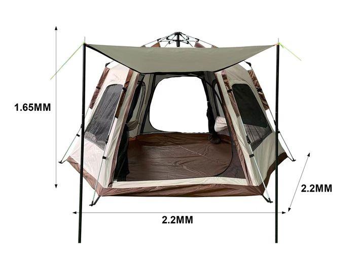 Carpa, 2,4 × 2,4 × 1,7 m, 1,7 m