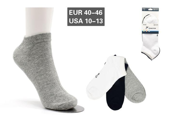 Calcetines tobilleros para hombre, 5 piezas, modelo A8101-4