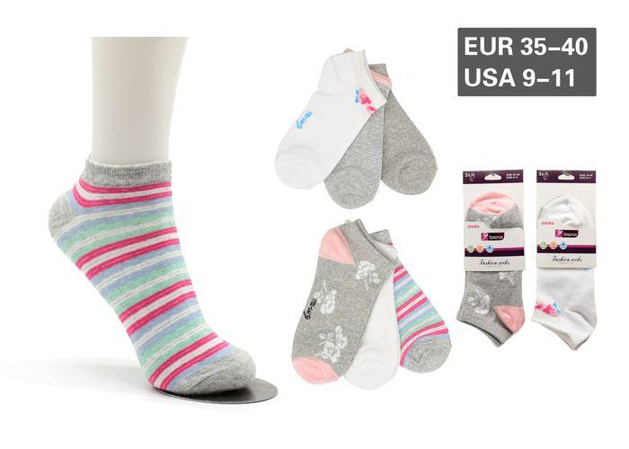 Calcetines tobilleros para mujer, modelo A7101-8
