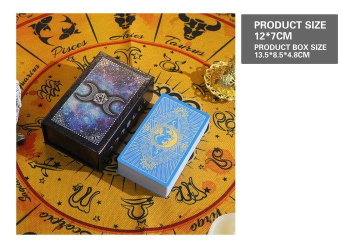 Cartas del tarot, color azul, modelo 131142