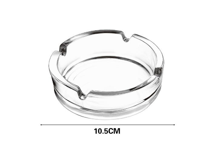 Cenicero, 10,5 cm, color gris