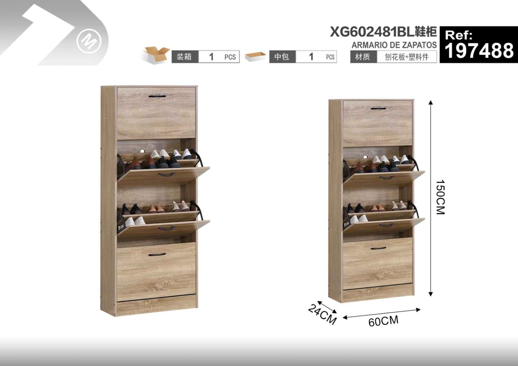 Soluciones para guardar calzado, modelo XG6024150BL