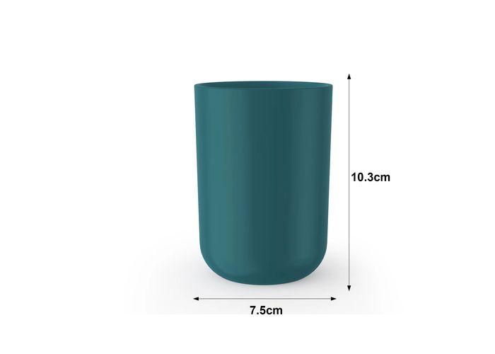 Vasos para cepillos de dientes, color verde, modelo 611100