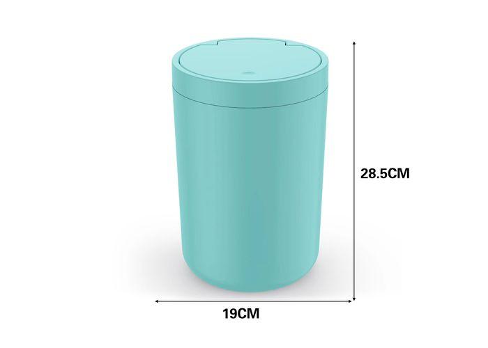 Cubo de basura, color azul, modelo 611550