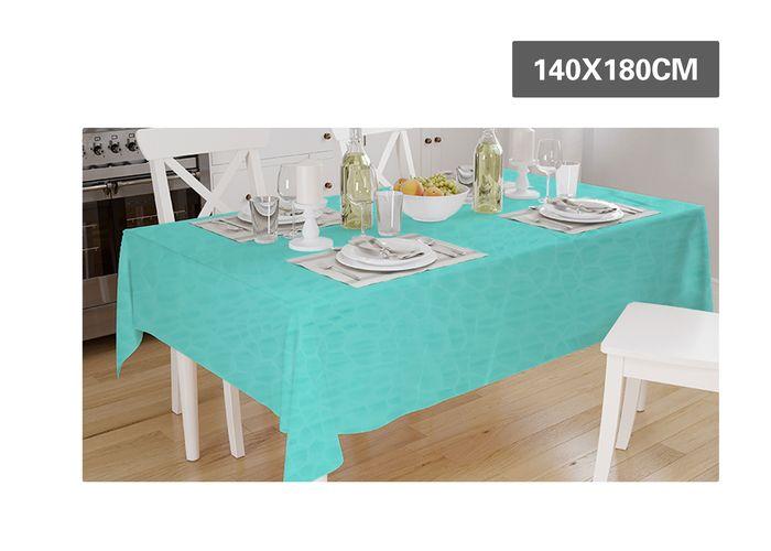 Mantel, 140 × 180, color azul, modelo 611630