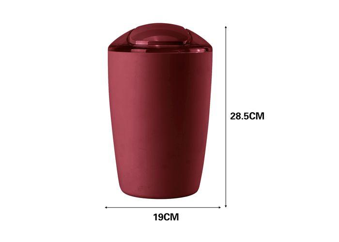 Serie burdeos, modelo 7006-L, colores transparente y rojo