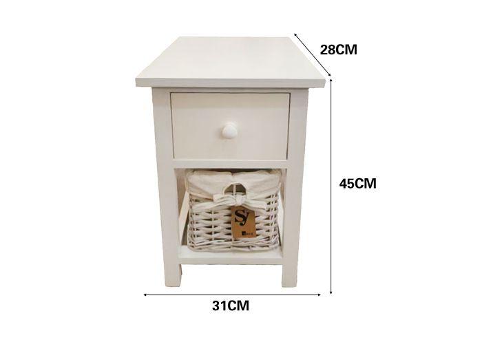 Gabinete de madera para almacenamiento, 28 × 31 × 45 cm