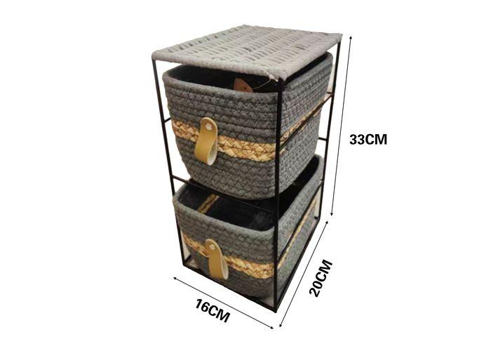 Gabinete de madera para almacenamiento, 20 × 16 × 33 cm, modelo 131474