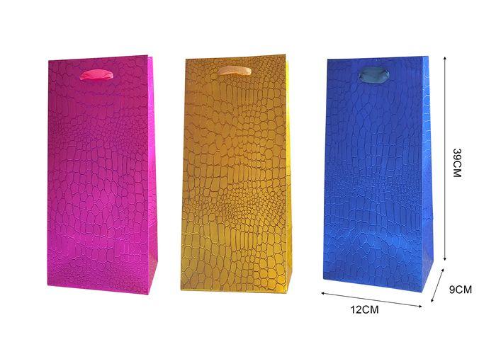 Bolsas de vino, 12 × 39 × 9 cm, color blanco, modelo 131672