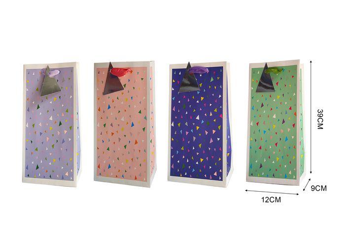Bolsas de vino, 12 × 39 × 9 cm, color blanco, modelo 131680