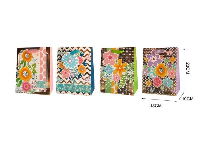 Bolsas de regalo, 18 × 23 × 10 cm, color blanco, modelo 131685