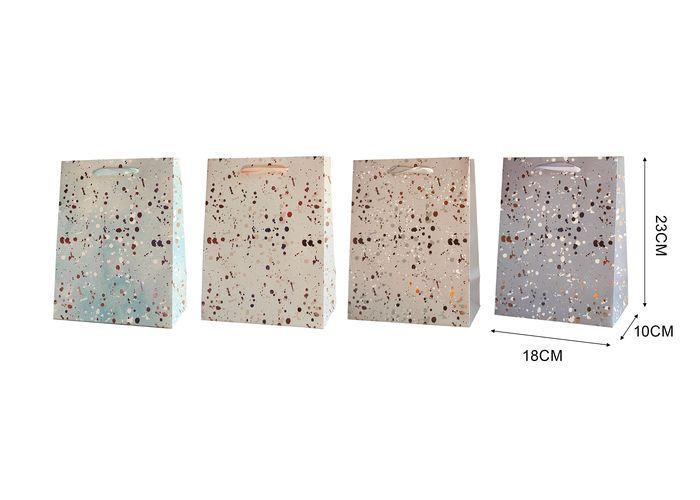 Bolsas de regalo, 18 × 23 × 10 cm, color blanco, modelo 131689