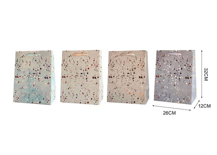 Bolsas de regalo, 26 × 32 × 12 cm, color blanco, modelo 131690