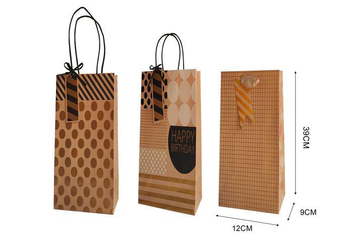 Bolsas de vino, 12 × 39 × 9 cm