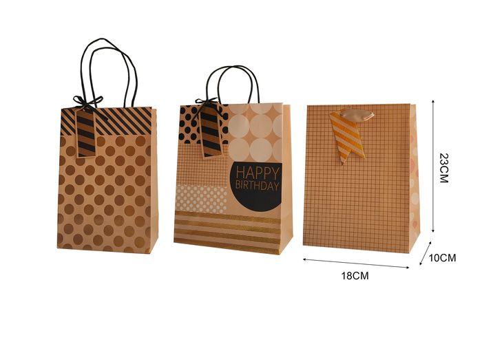 Bolsas de regalo, 18 × 23 × 10 cm, modelo 131709