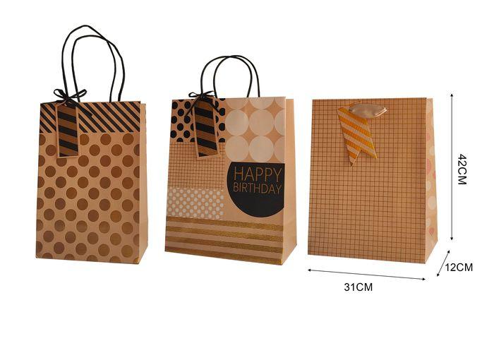 Bolsas de regalo, 31 × 42 × 12 cm, modelo 131711