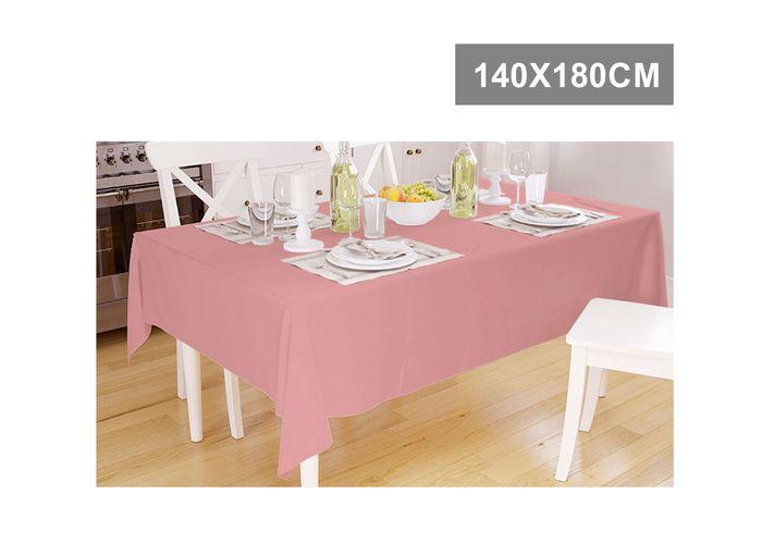 Mantel, 140 × 180, color rosado, modelo 612501