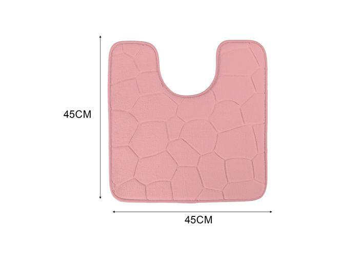 Serie rosa claro, 45 × 45, color rosado