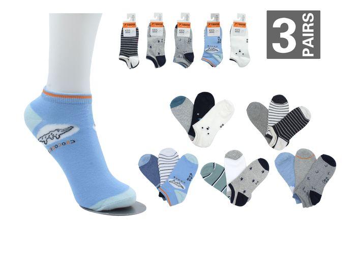 Calcetines para niño, 3 piezas, modelo 131844