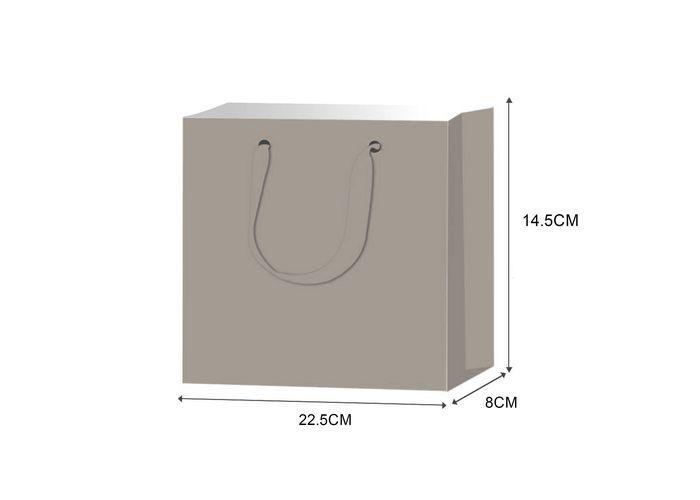 Bolsas de regalo, 14,5 × 22,5 × 8 cm, color blanco, modelo 131889