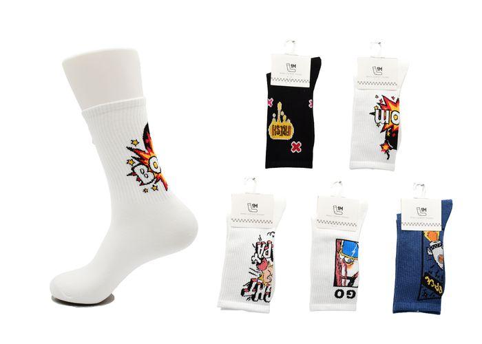 Calcetines hasta la rodilla de moda, modelo 132047