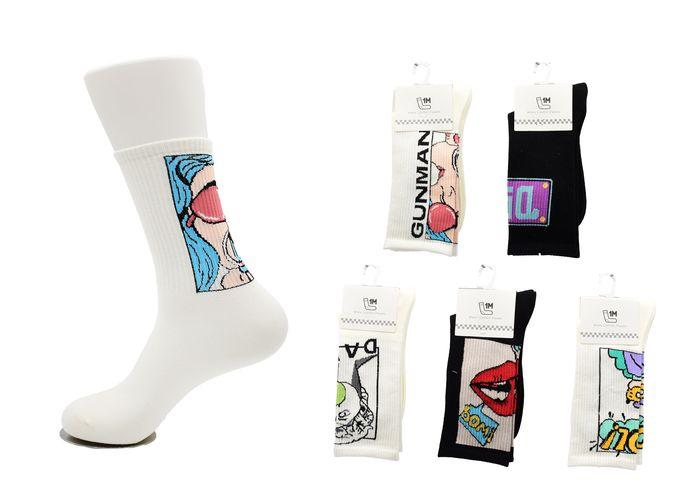 Calcetines hasta la rodilla de moda, modelo 132049