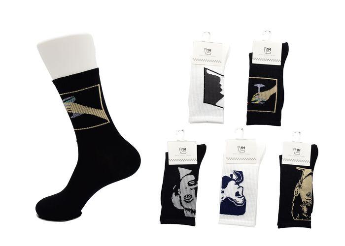 Calcetines hasta la rodilla de moda, modelo 132050