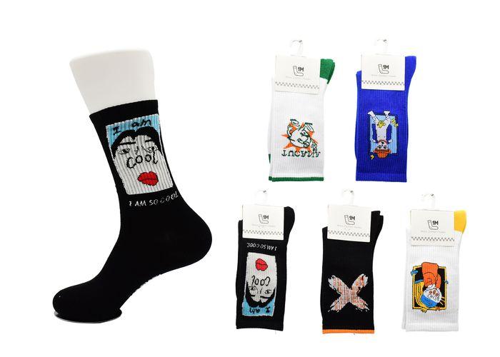 Calcetines hasta la rodilla de moda, modelo 132052