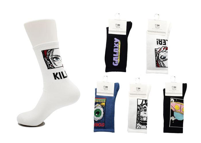 Calcetines hasta la rodilla de moda, modelo 132056