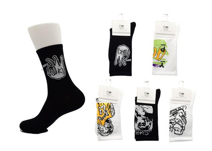 Calcetines hasta la rodilla de moda, modelo 132058