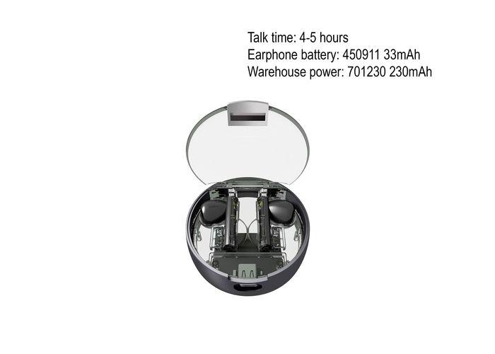 auriculares bluetooth, color azul, modelo V300