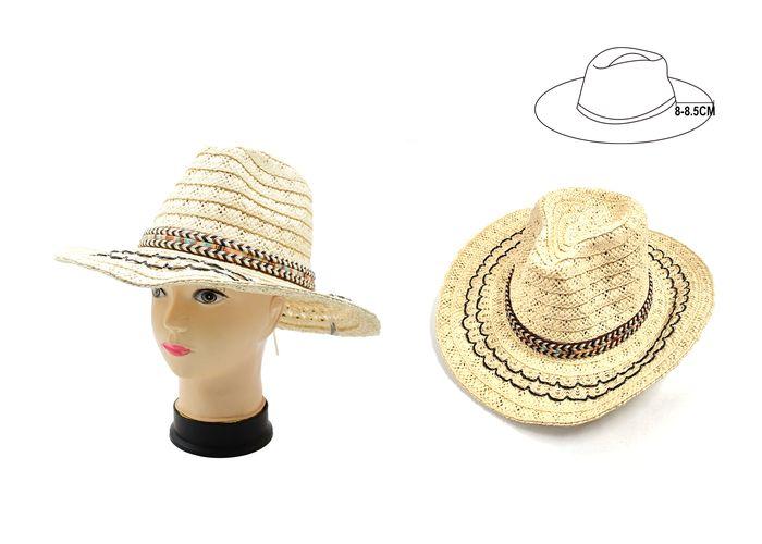 sombrero de paja, modelo 132217