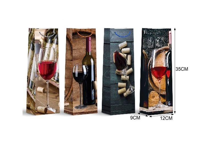 Bolsas de vino, 12 × 35 × 9 cm, modelo 132467