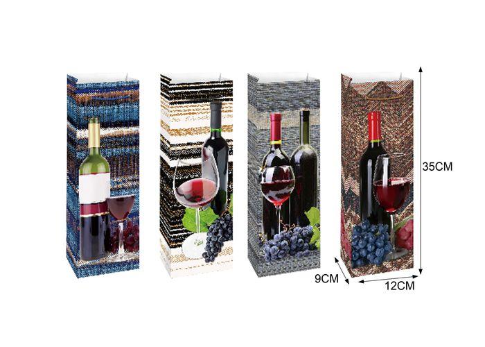 Bolsas de vino, 12 × 35 × 9 cm, modelo 132469