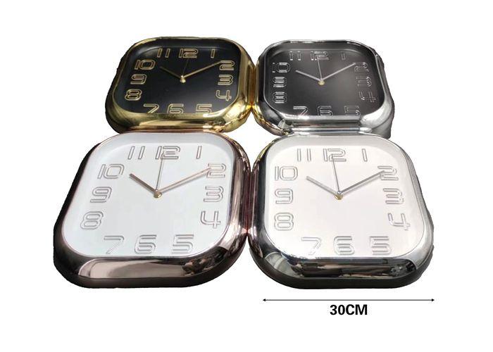 reloj de pared, modelo XH-735D, 30 cm, colores negro y blanco