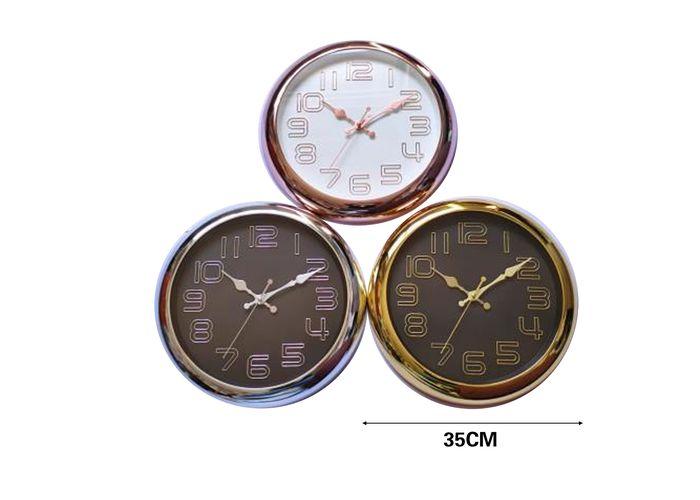 reloj de pared, modelo XH-762D, 35 × 4 cm