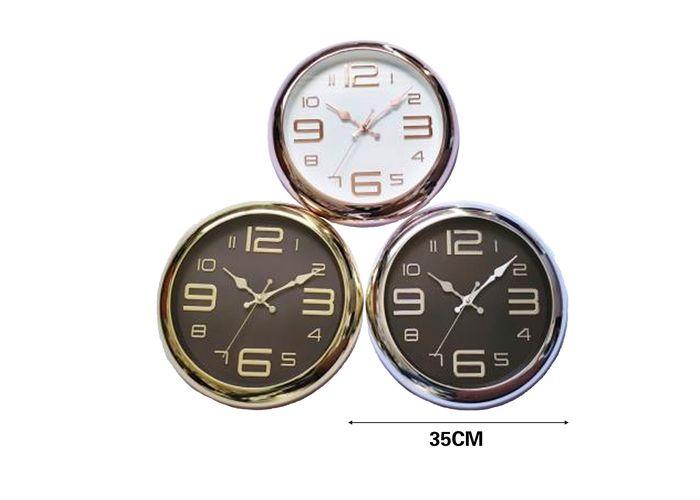 reloj de pared, modelo XH-763D, 35 × 4 cm